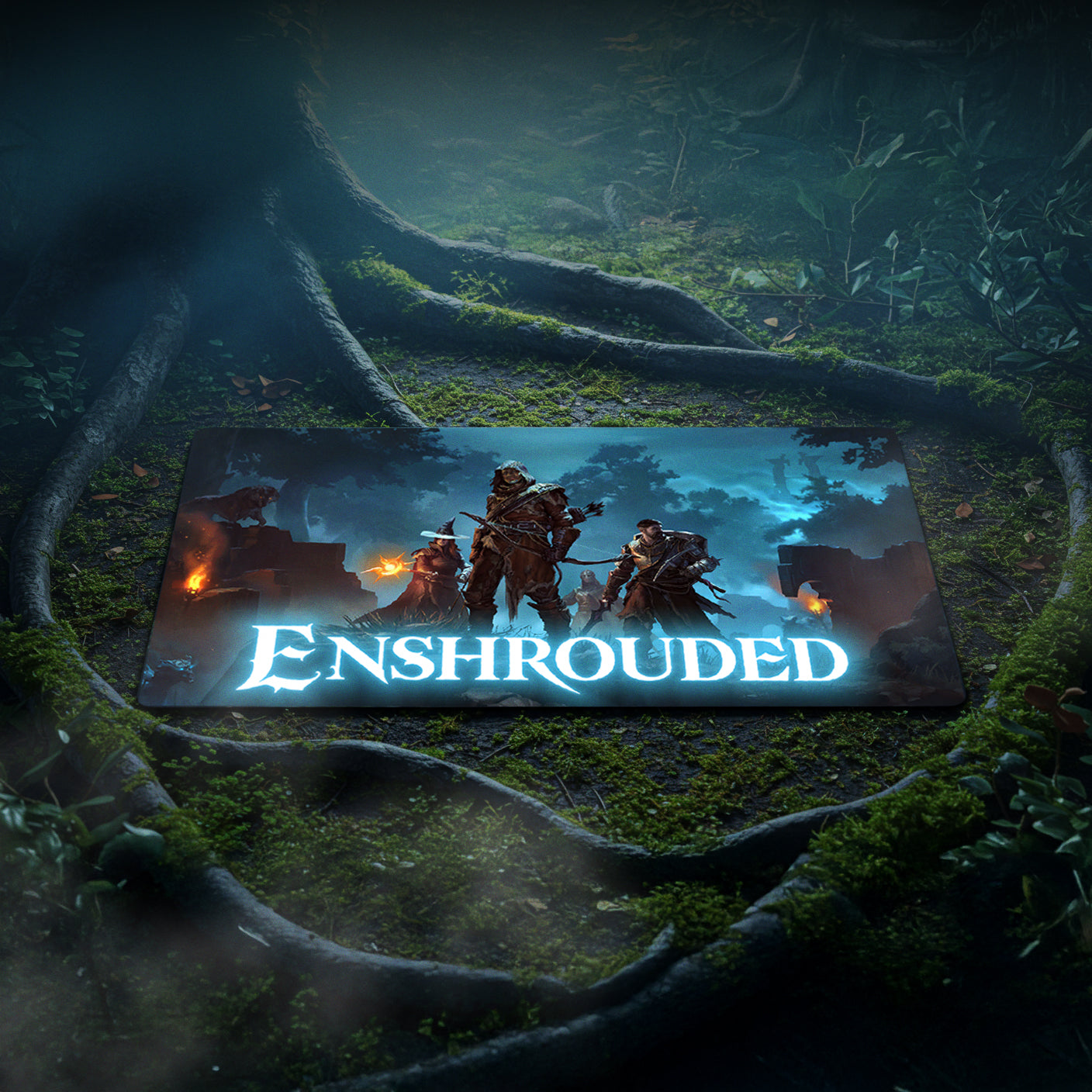 Enshrouded Key Art Gaming mat