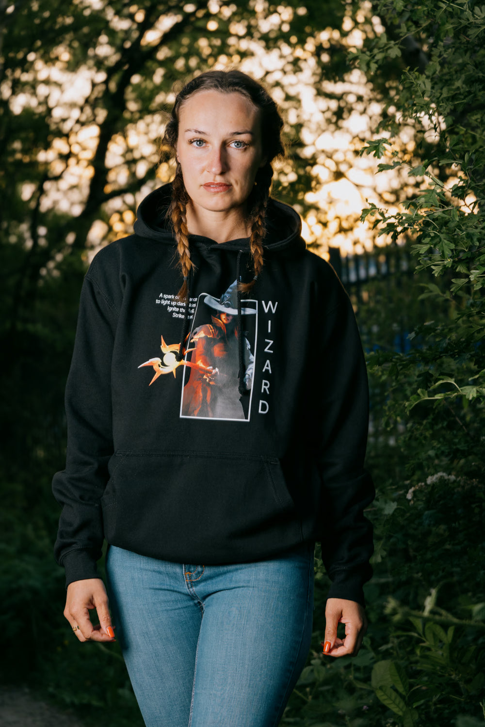 "FLAMEBORN ADEPT" HOODIE