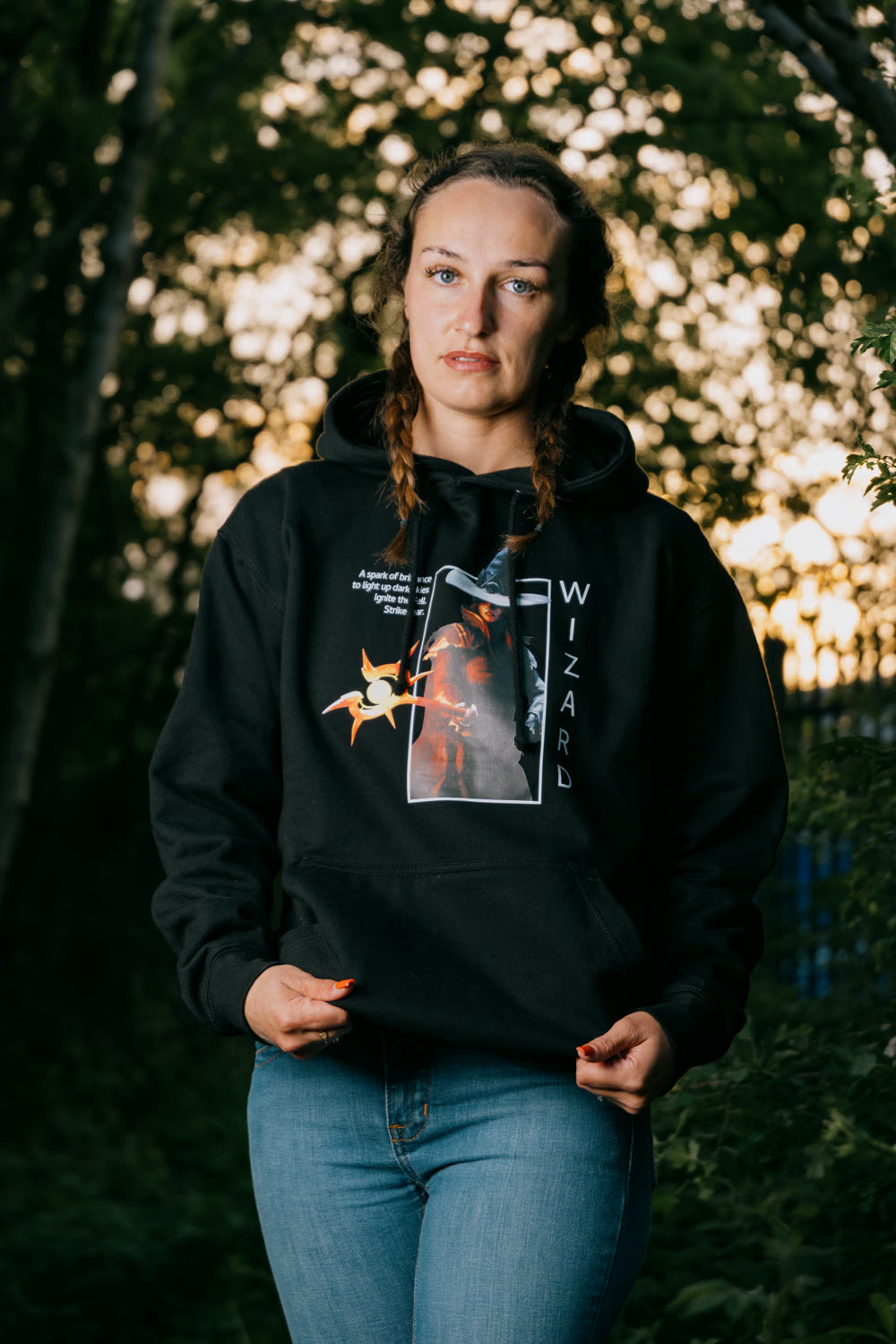 "FLAMEBORN ADEPT" HOODIE