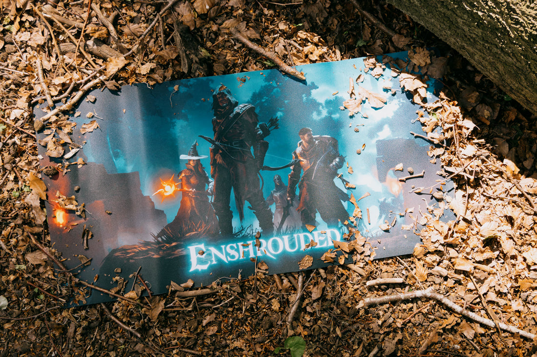 ALFOMBRA DE JUEGO ENSHROUDED KEY ART