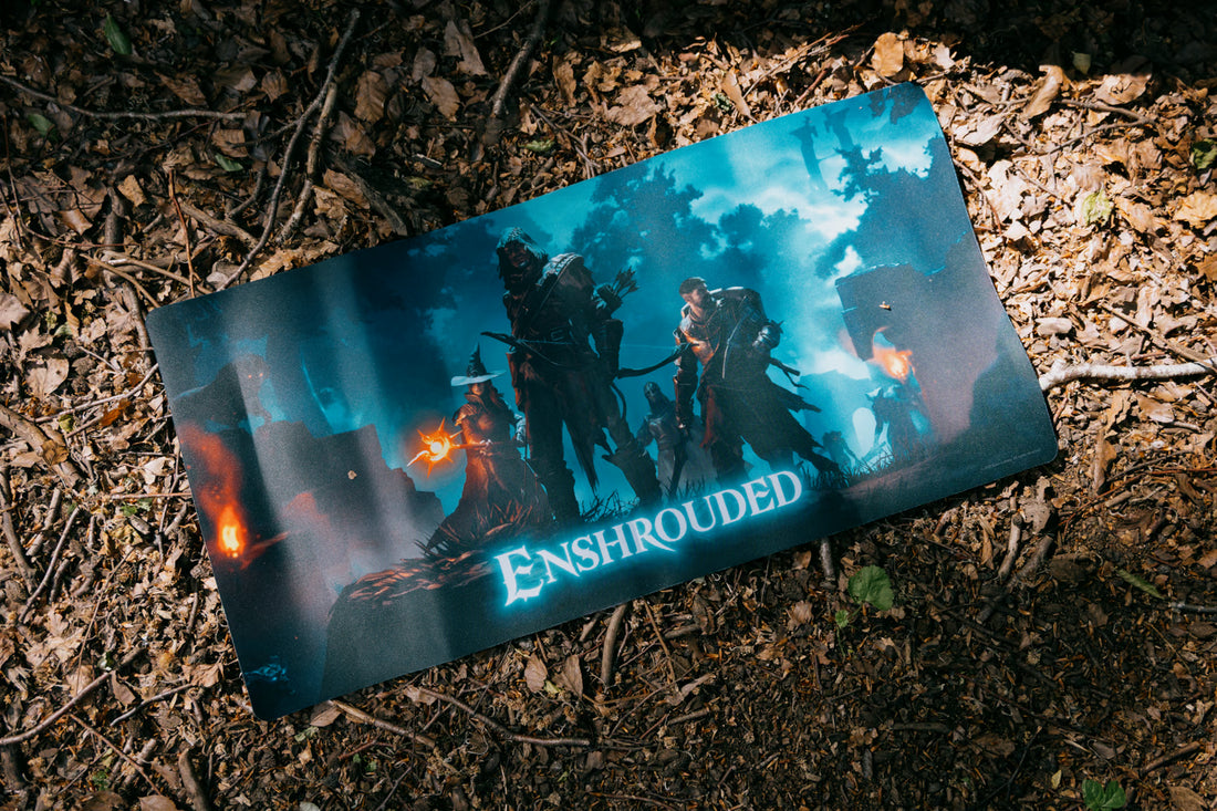ALFOMBRA DE JUEGO ENSHROUDED KEY ART