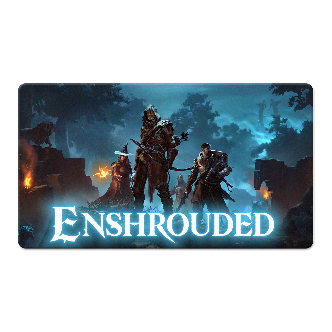 ALFOMBRA DE JUEGO ENSHROUDED KEY ART