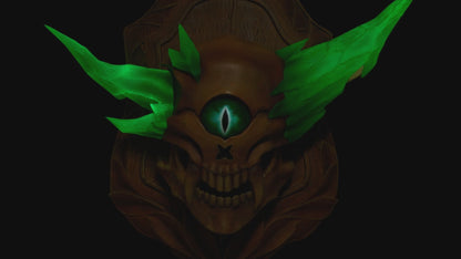 CYCLOPS WALL SCULPTURE (WITH REMOVABLE EYE)